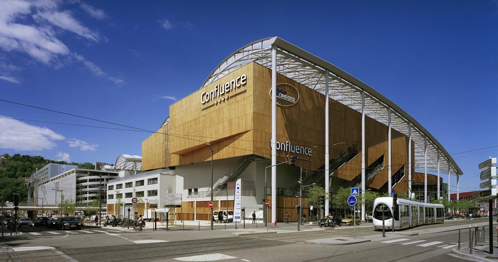 Ibis Budget Lyon Centre Confluence Exterior foto