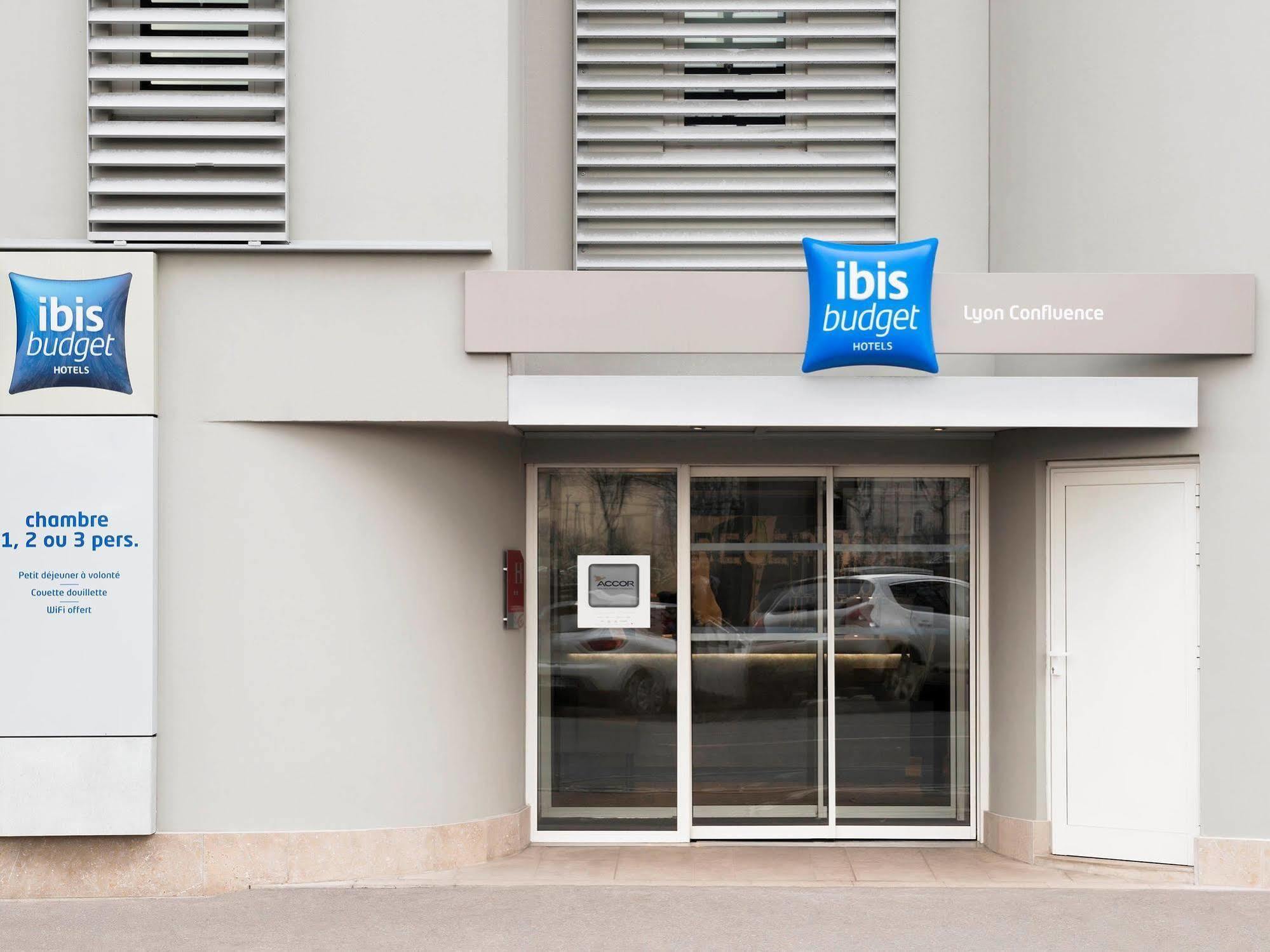 Ibis Budget Lyon Centre Confluence Exterior foto